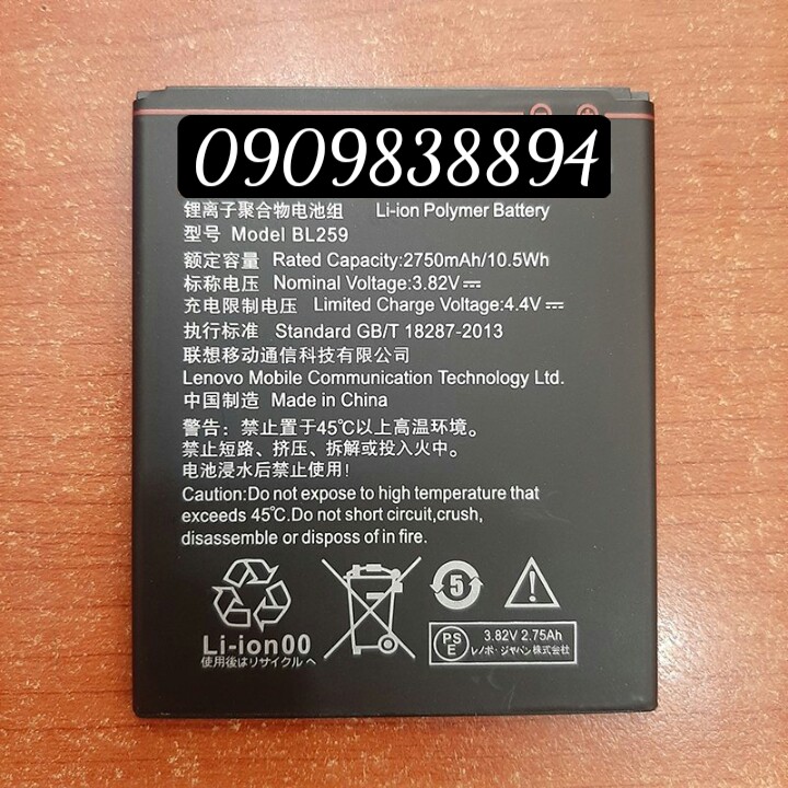 Pin lenovo k10a40 zin