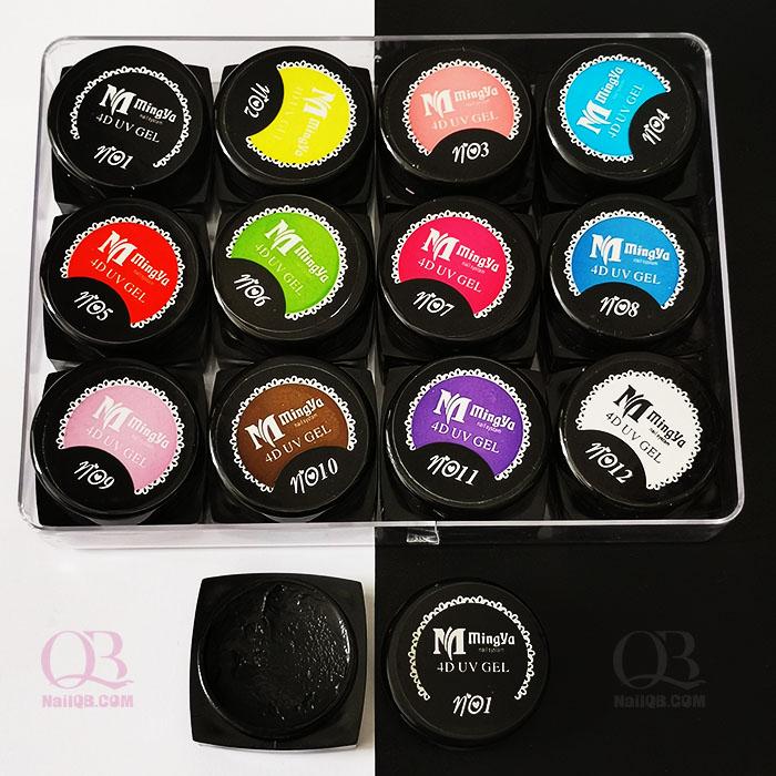 Gel vẽ móng 4D (gel nặn hoa) không cần lưu huỳnh