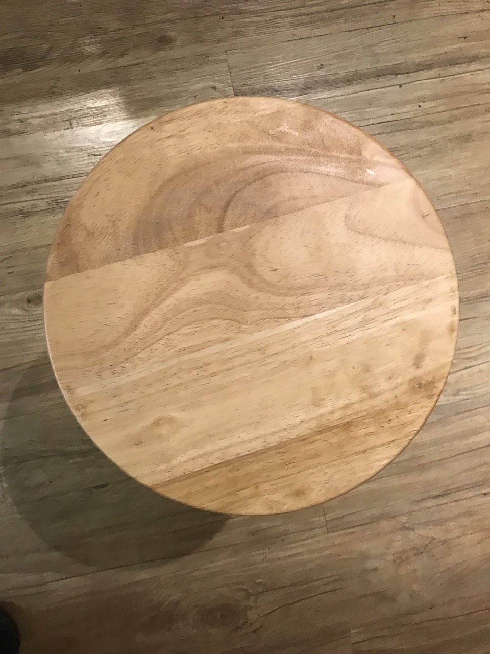 [HCM]Ghế đôn gỗ cao su cao 60cm