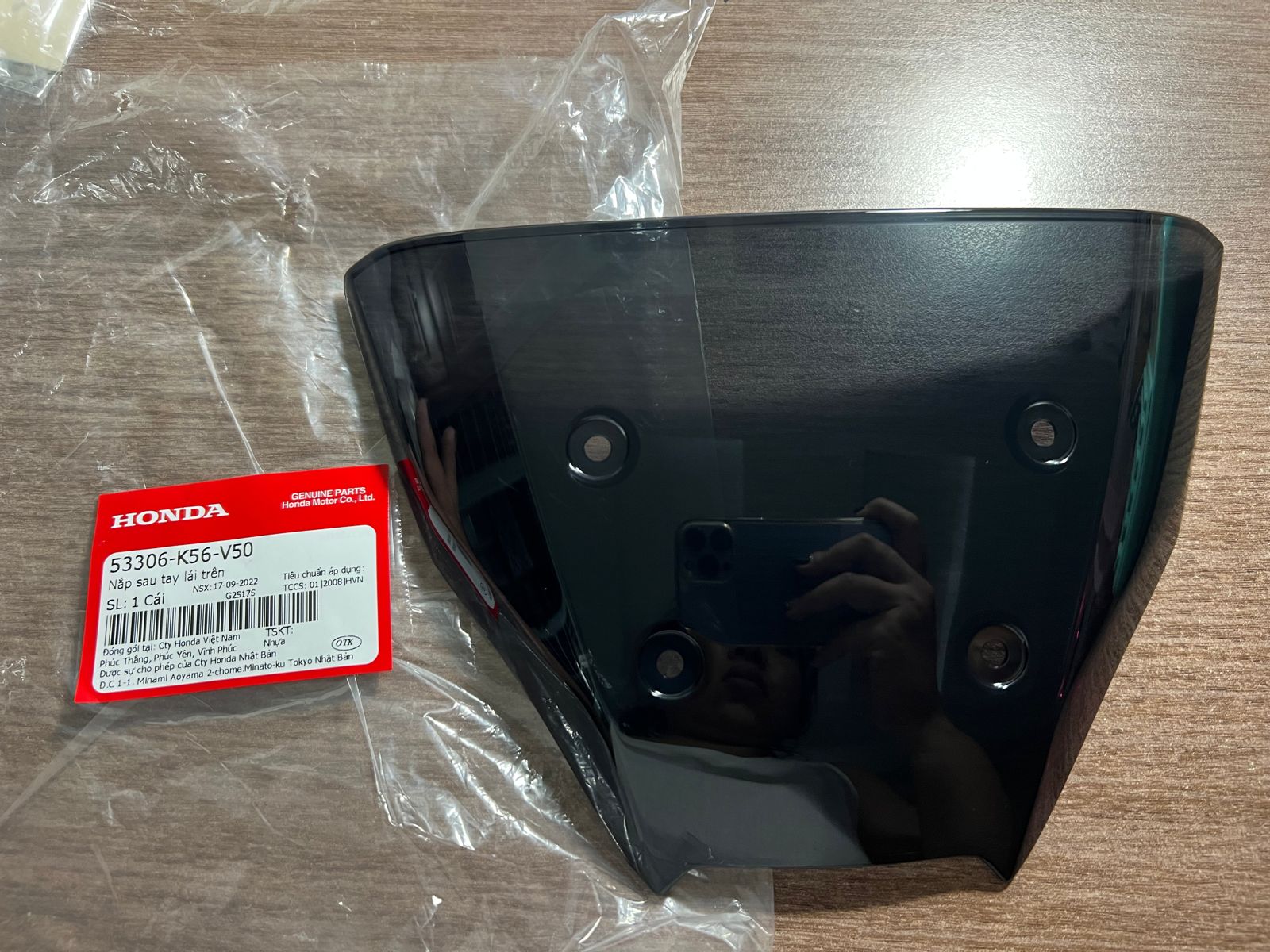 Chắn gió/ Ốp đầu/ Mão zin hãng Honda xe Winner X