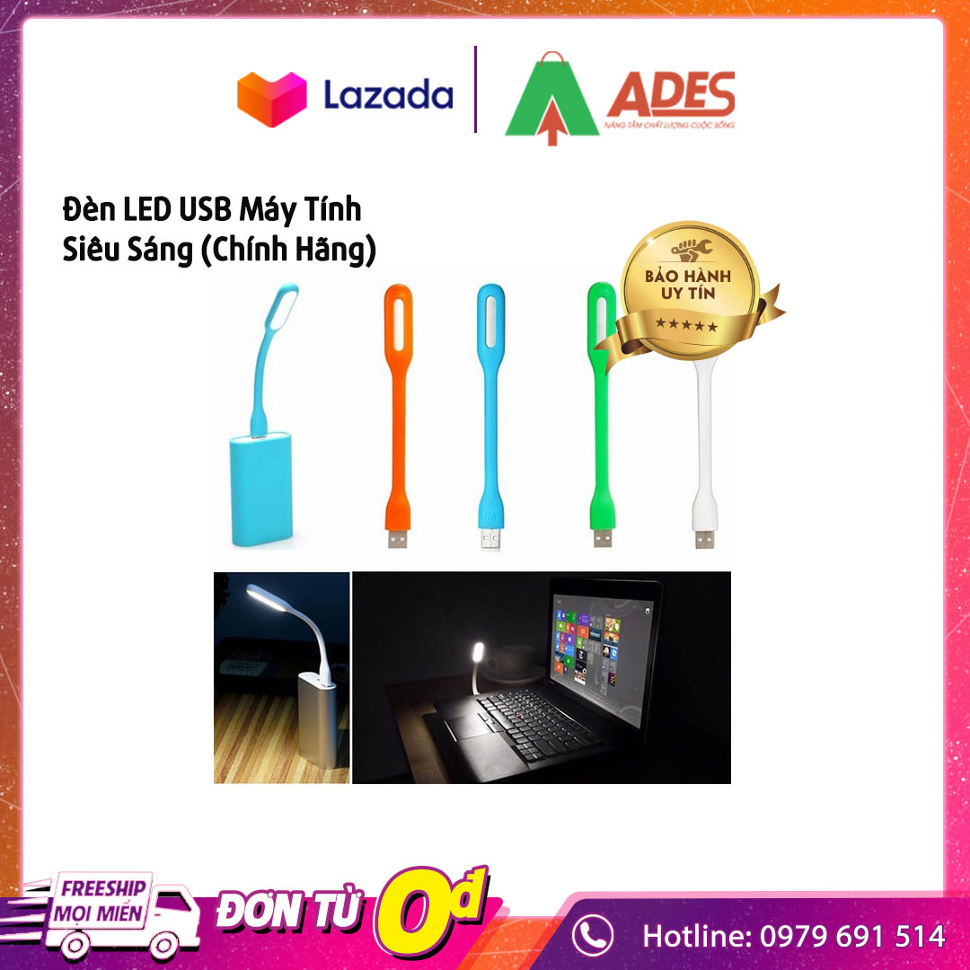 [SIÊU RẺ-HÀNG CHUẨN] Đèn LED USB Máy Tính Siêu Sáng Cắm Máy Tính