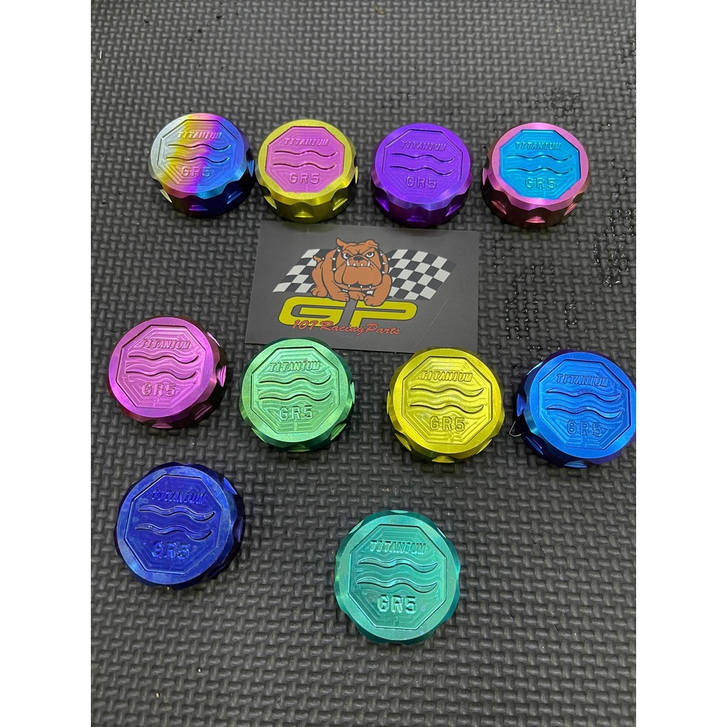 [ Oil Cap ] Nắp bình dầu Titanium Titan Gr5 gắn vô bình dầu khói