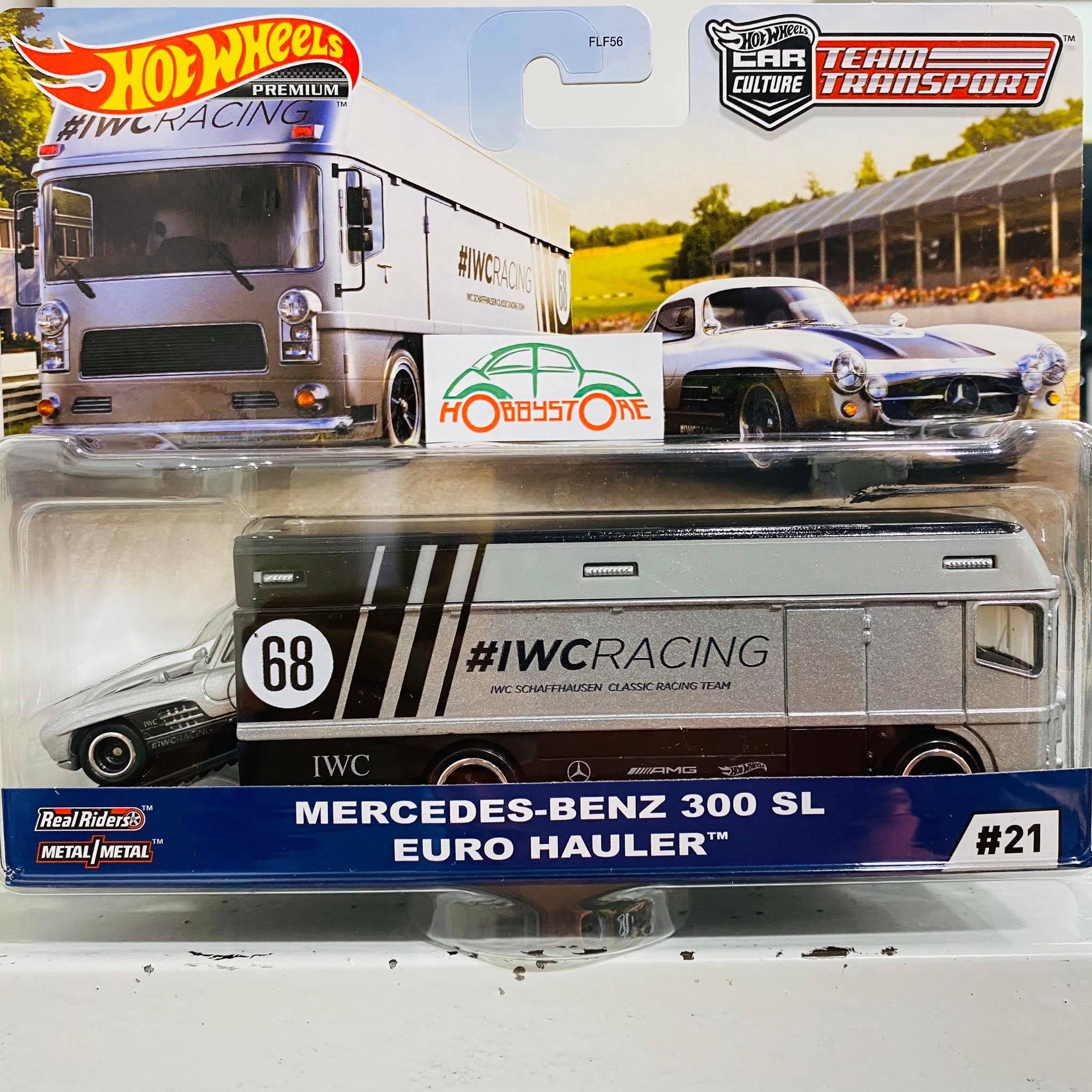 Xe mô hình hot wheels Team Transport  GT RACE