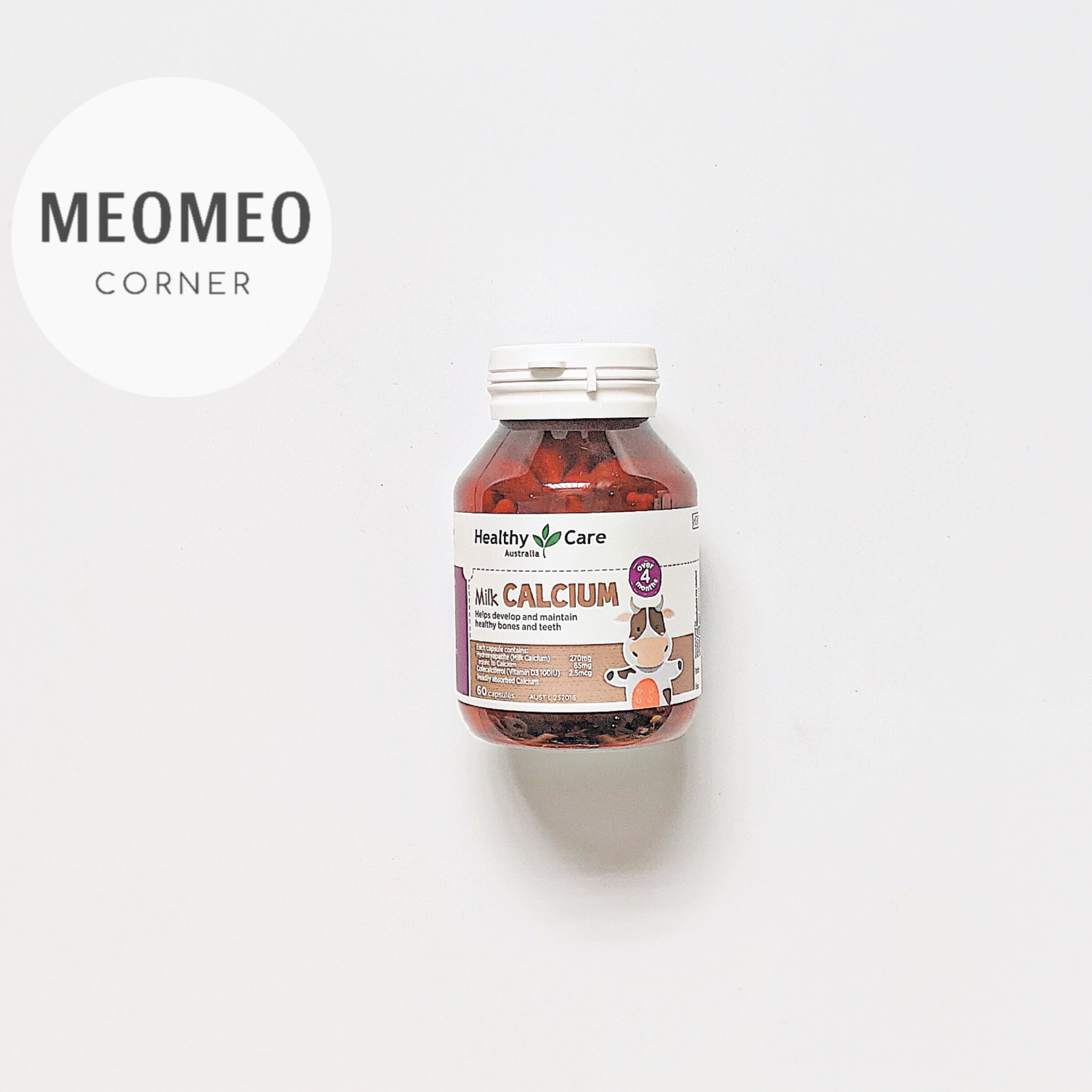 Canxi sữa Úc Healthy Care Milk Calcium