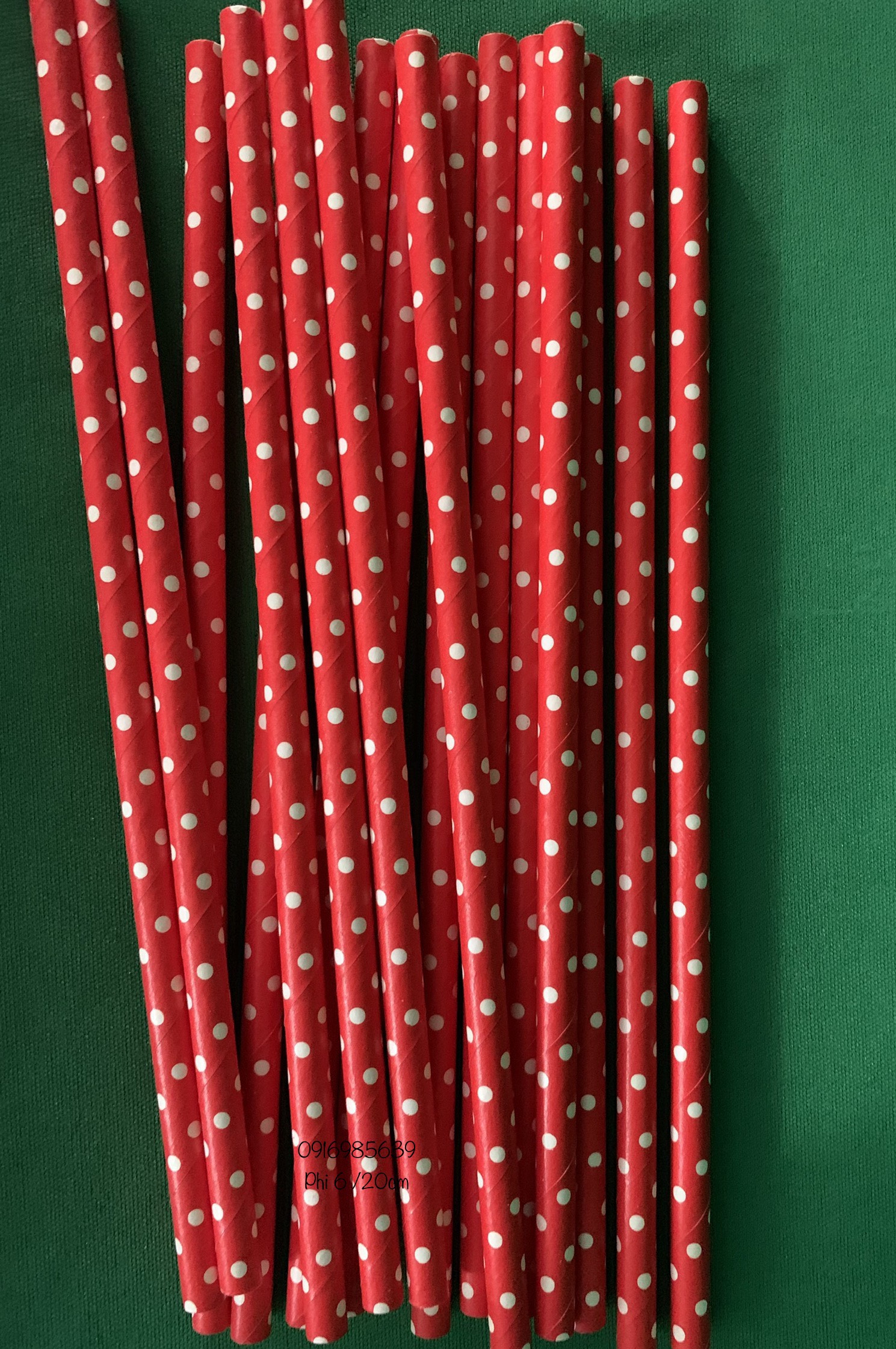 200 ỐNG HÚT GIẤY PHI 6