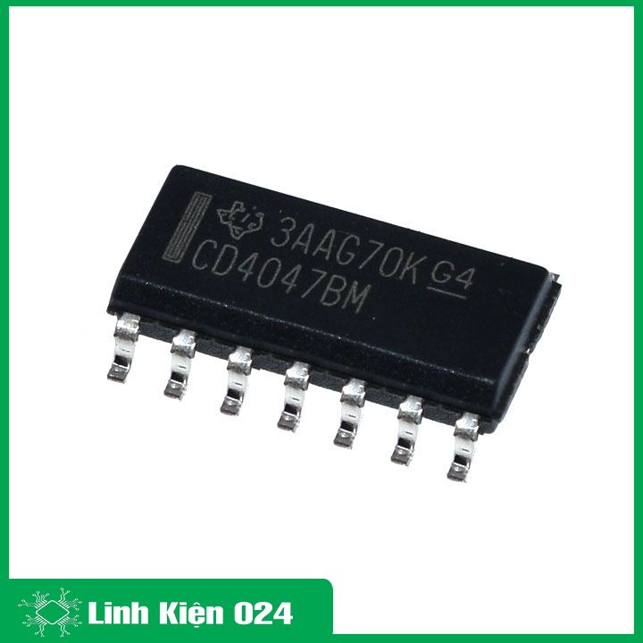 IC CD4047 DIP14 / SOP14 tiêu thụ điện năng thấp