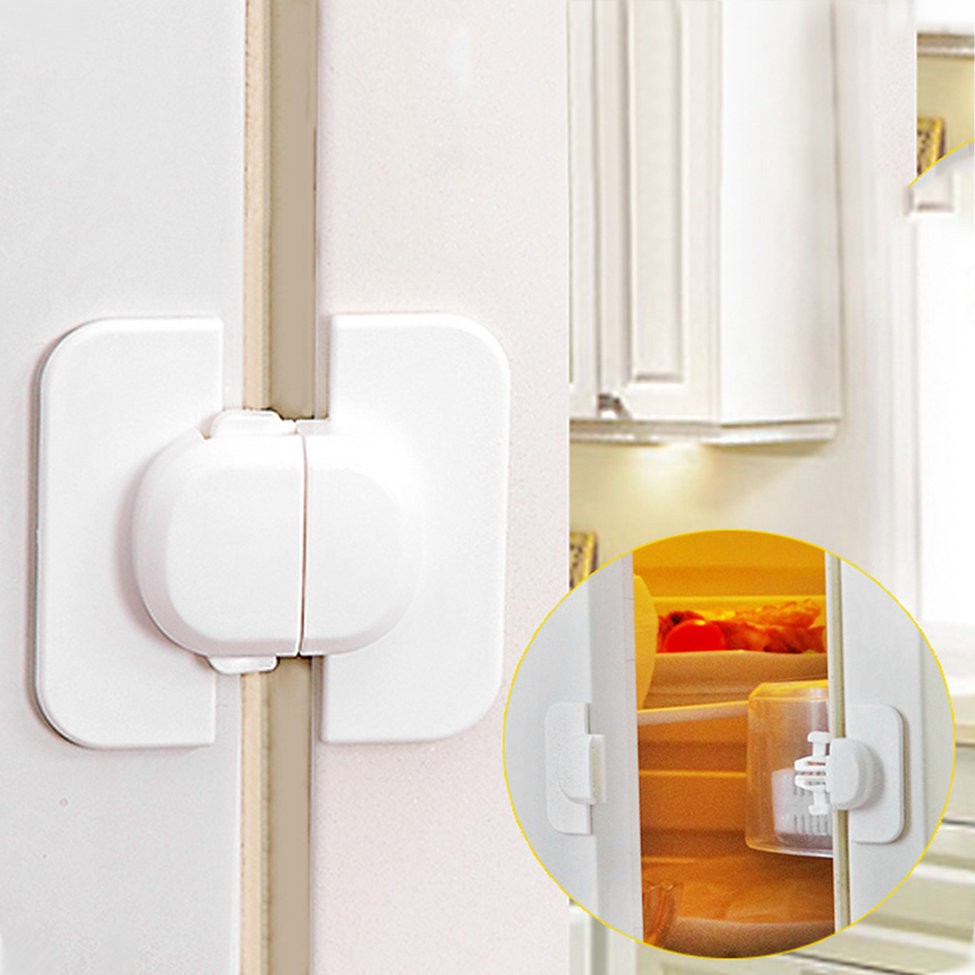 [HCM]Chốt khóa tủ lạnh - Dụng cụ khóa cửa tủ lạnh
