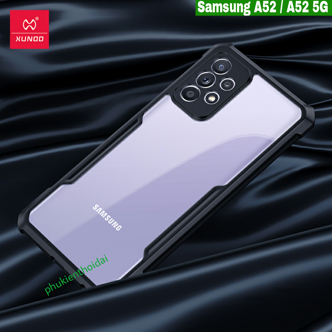 Ốp lưng xundd samsung a52 / a52 5g / a52s chống sốc lưng trong viền màu cao cấp
