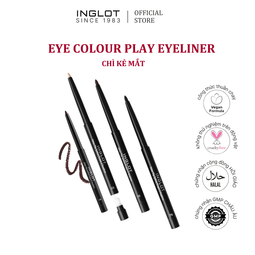 Chì kẻ mắt Eye Colour Play Eyeliner (0.30g) INGLOT