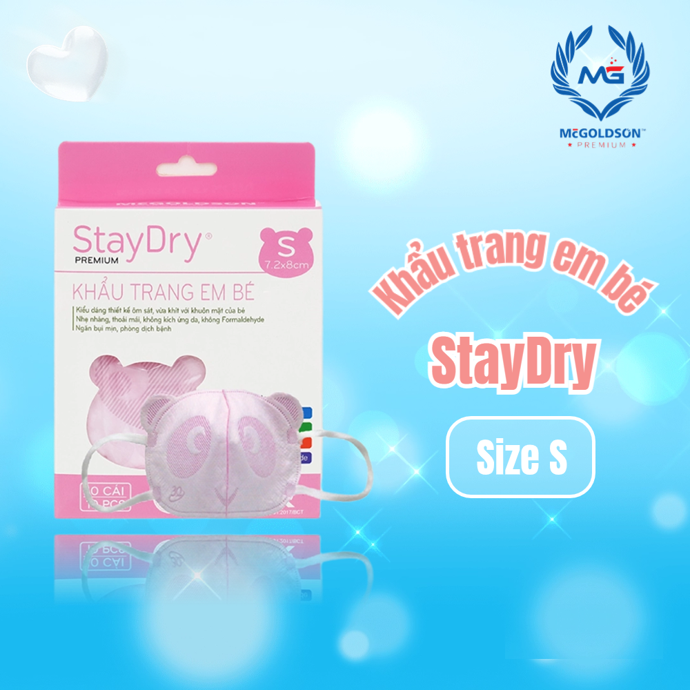 Combo Khẩu trang em bé StayDry