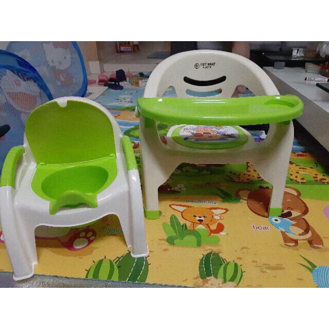 combo ghế ăn dặm bô ghế cho bé