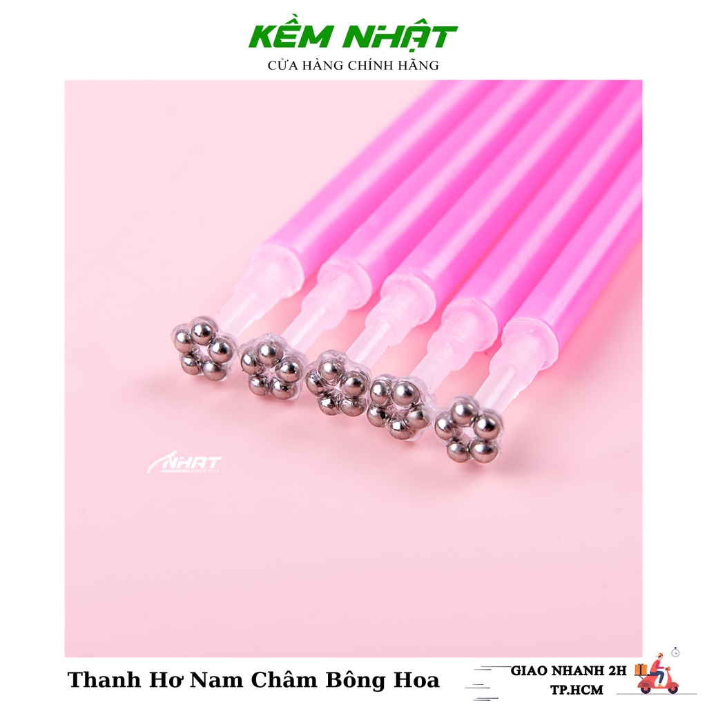 Thanh hơ mắt mèo bông hoa - làm nail