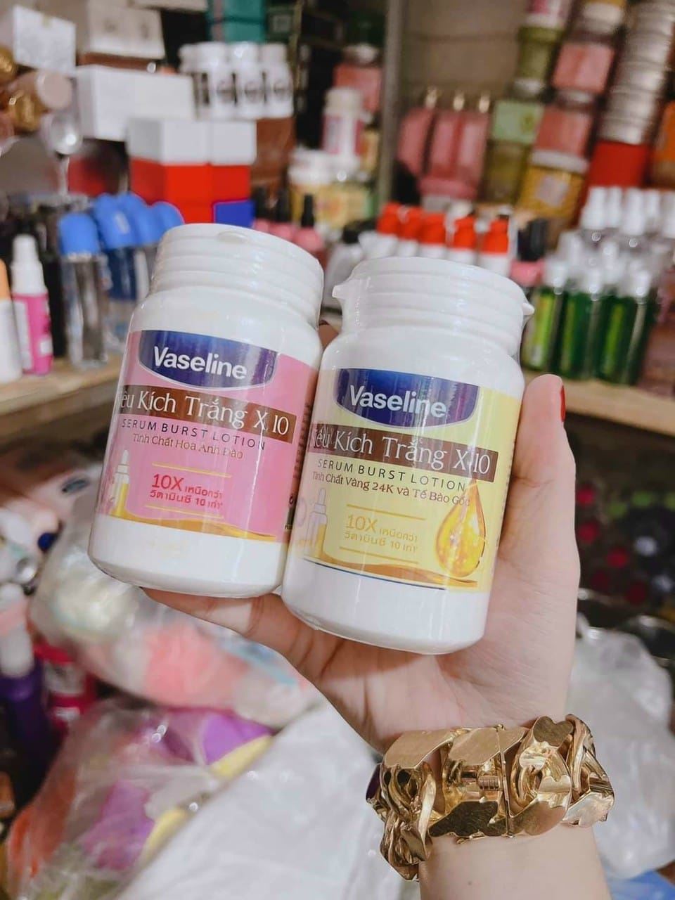 KÍCH TRẮNG VASELINE 10X HÀNG LOẠI 1