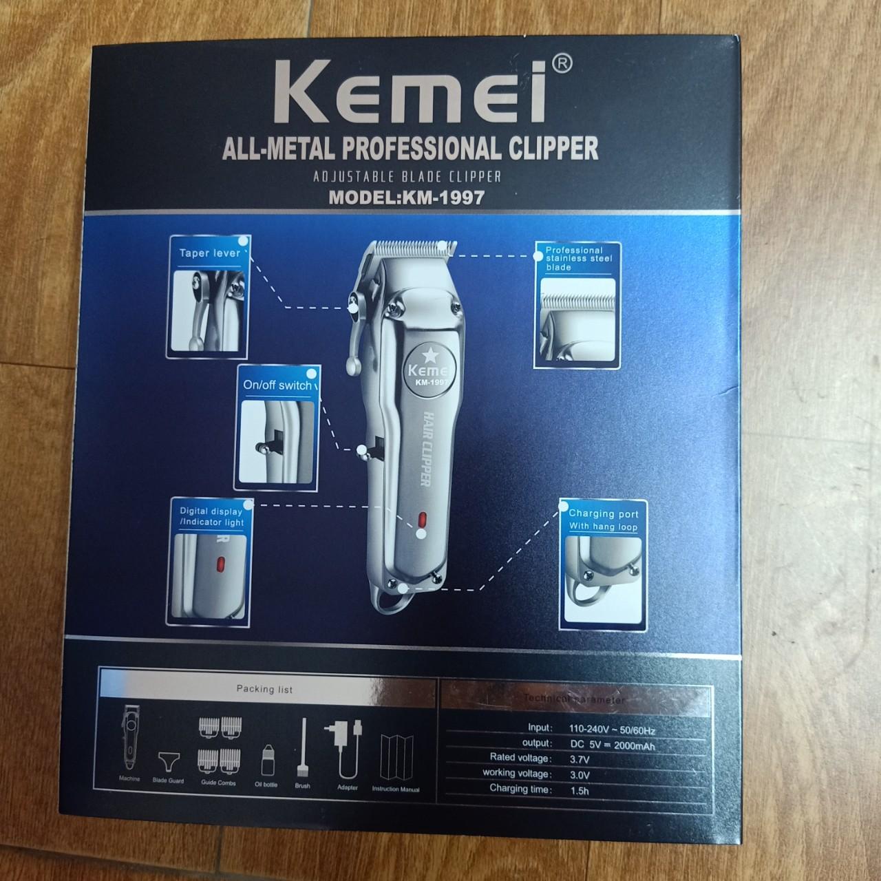 Tông đơ Kemei 1997 có cữ 1,5mm