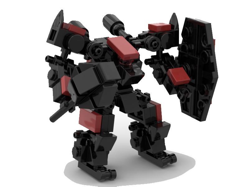 Đồ chơi lắp ráp Lego Moc Mech Thor Night
