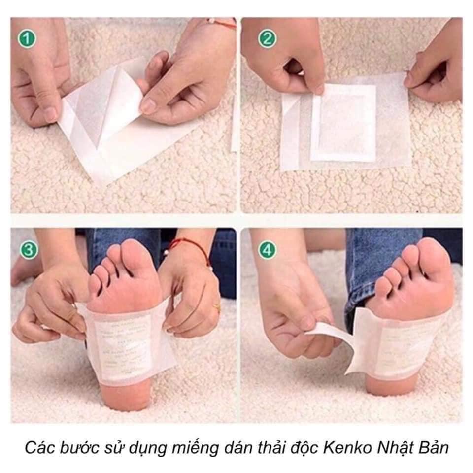 [To-Plan] Miếng Dán THẢI ĐỘC CHÂN Nhật Bản (30 miếng)