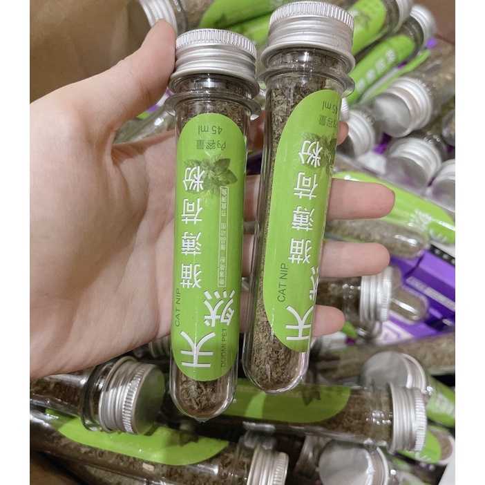Catnip Cỏ Bạc Hà Cho Mèo Ống 45Ml