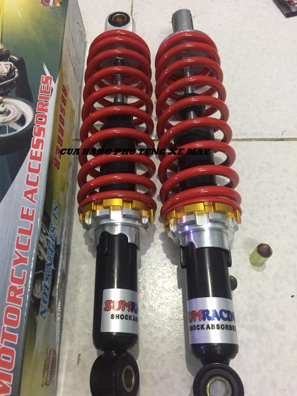 Phuộc sau hiệu Sum Racing cho xe Dream, Wave, Sirius, Cup - 1 cặp - phuộc xe máy