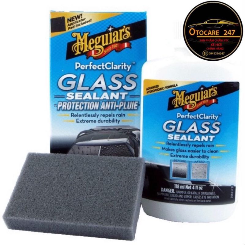 Nano phủ bảo vệ kính tạo hiệu ứng lá sen - Meguiars G8504