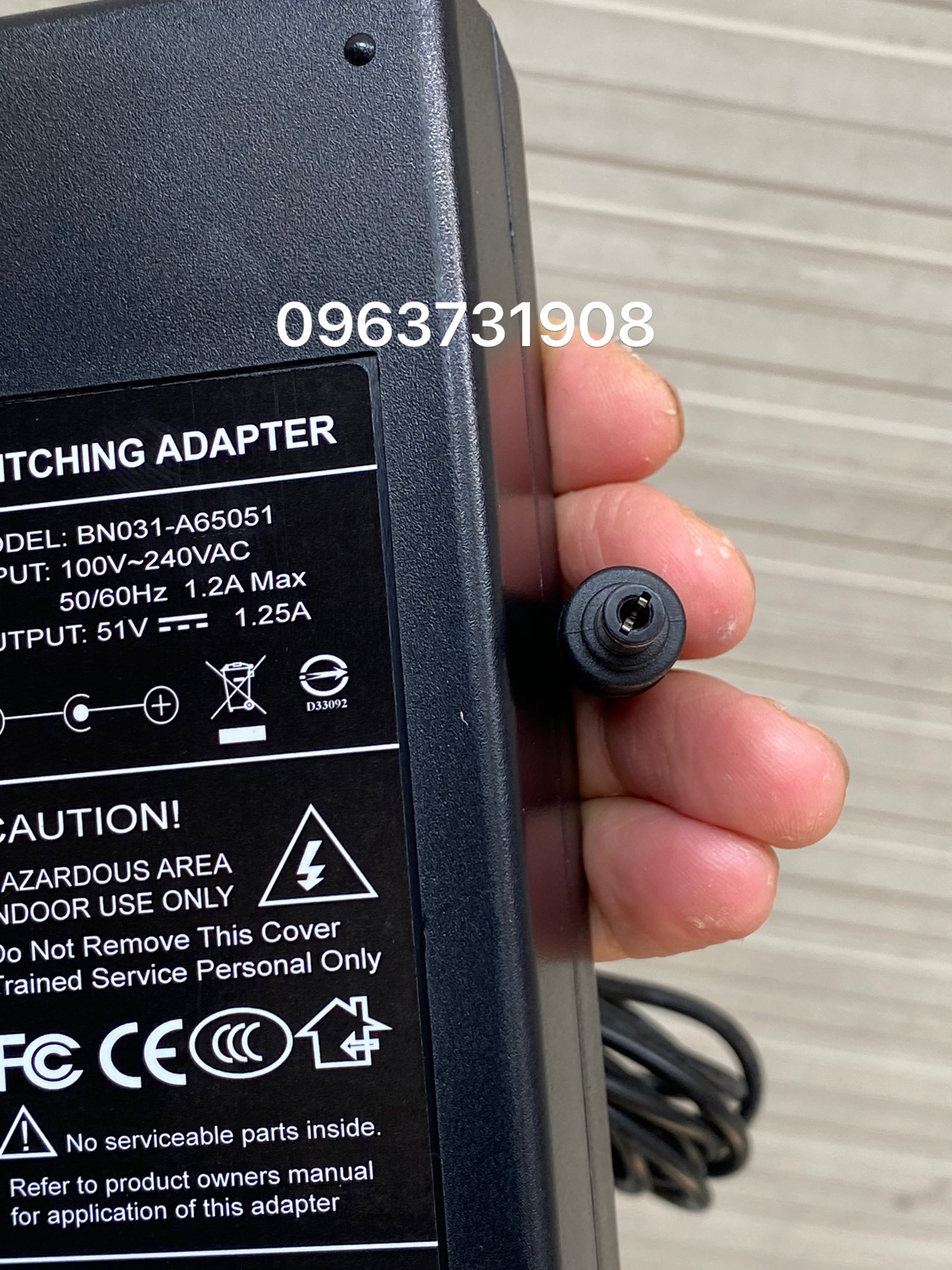Adapter nguồn 51V 1.25A chính hãng cho Switch POE