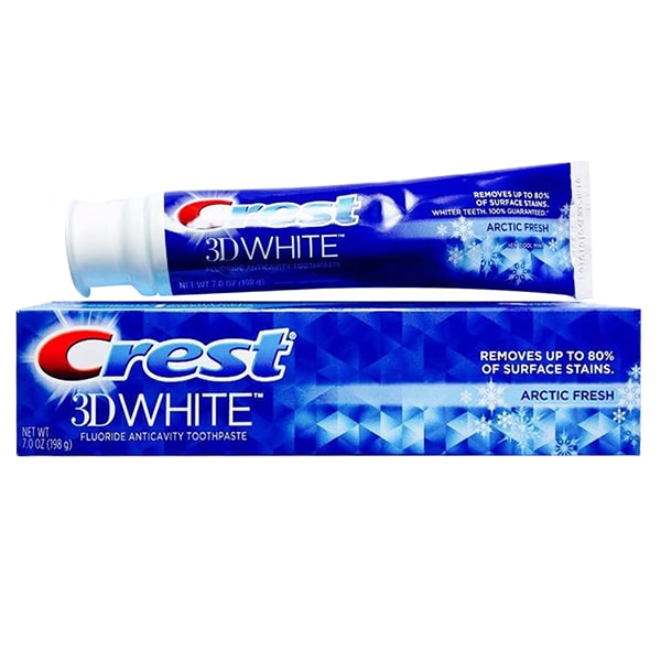[crest] KEM ĐÁNH RĂNG CREST 3D WHITE 158GR CỦA MỸ (CÂY)