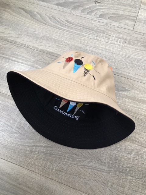 NÓN BUCKET 2 mặt - 3 que kem
