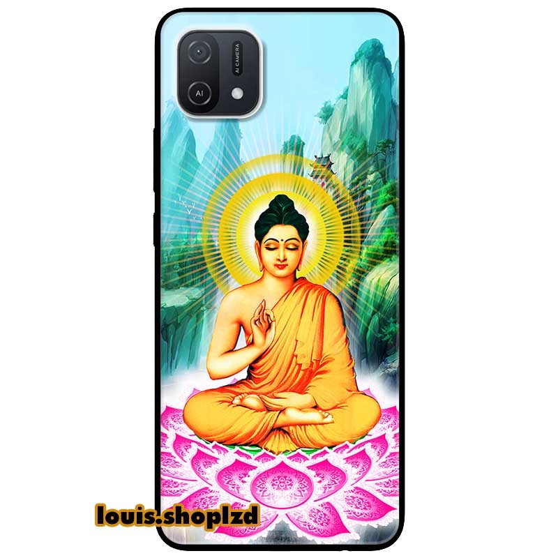 Ốp lưng dành cho oppo a16k mẫu phật ngồi sen