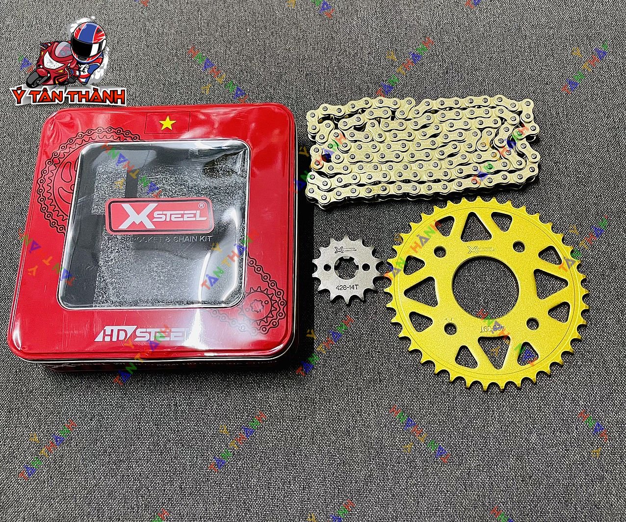 Nhông Sên Đĩa X1R Raider Satria Vàng