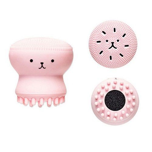 [HCM]Rửa mặt bạch tuộc vacosi ( giao màu ngẫu nhiên)
