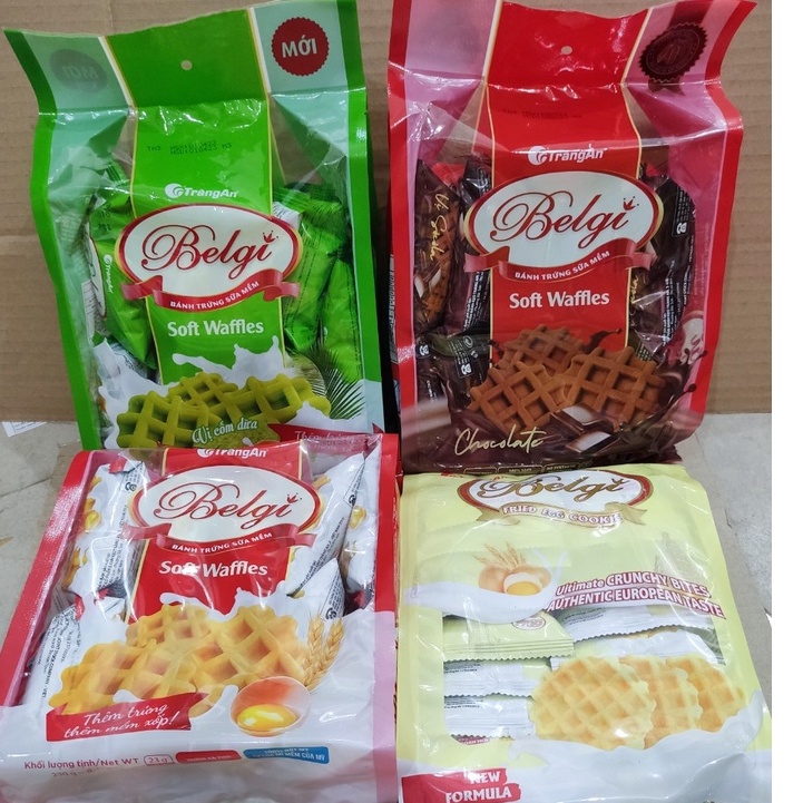 Bánh trứng sữa Belgi 18 gói 250g