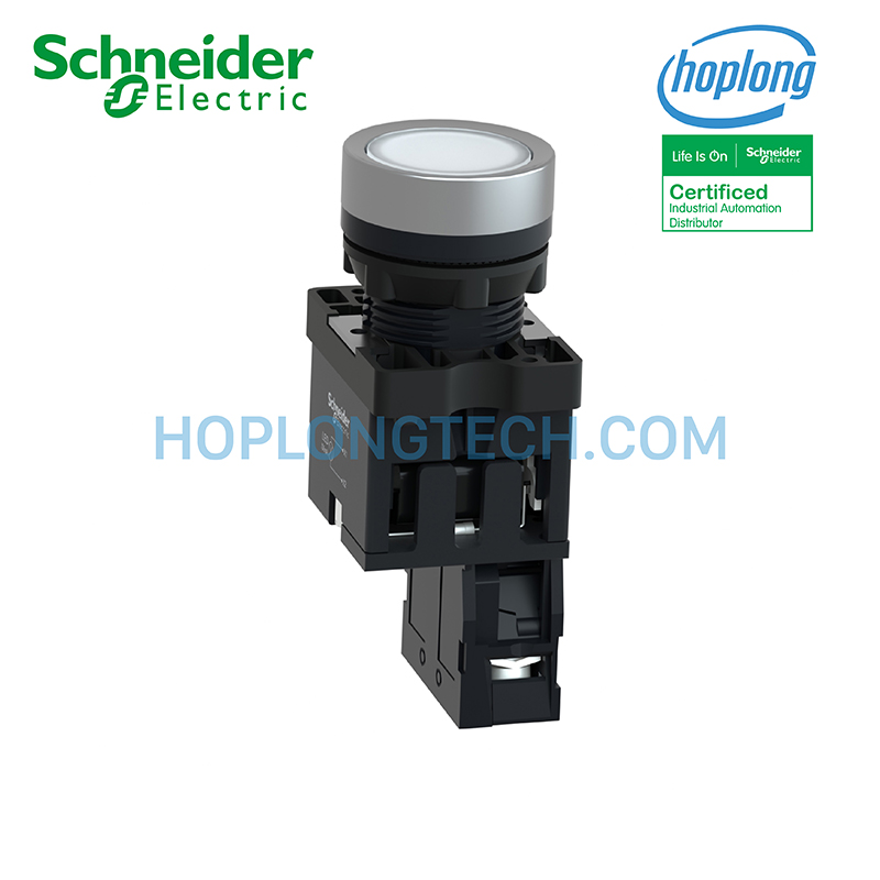 Nút nhấn XA2EW31M1 Schneider - Phi 22 - 220-240VAC