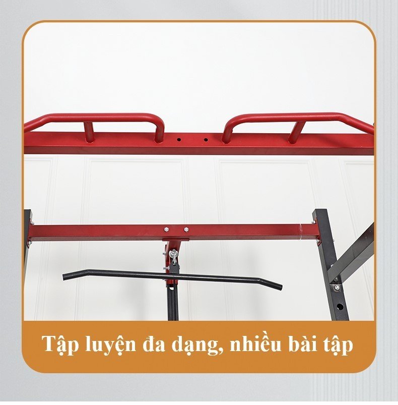 Giàn tạ đa năng FED-G04 + kèm ghế ( chưa bao gồm bánh tạ)