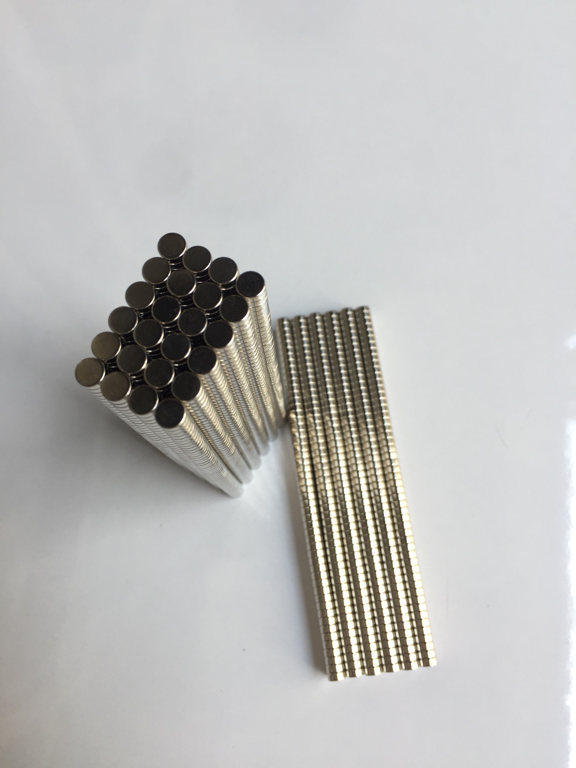 [HCM]Viên Nam Châm Trắng 5x2mm ( Từ Tính Hút Cực Mạnh ) N38 Nam Châm Đất Hiếm NdFeB