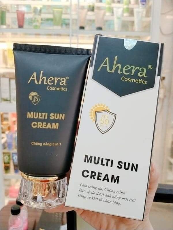MULTI SUN CREAM AHERA - Kem Chống Nắng Ahera Cosmetic