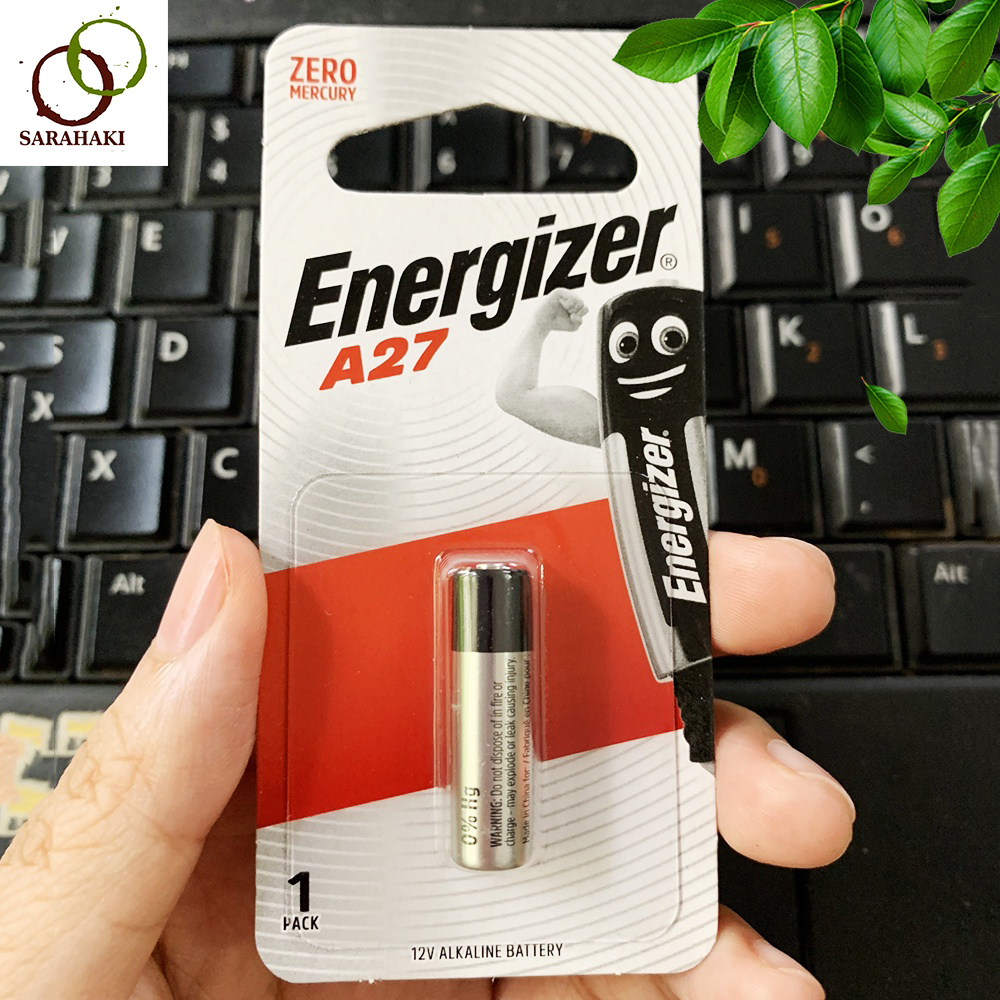 1 viên pin a27, pin cửa cuốn energizer a27 12v chính hãng