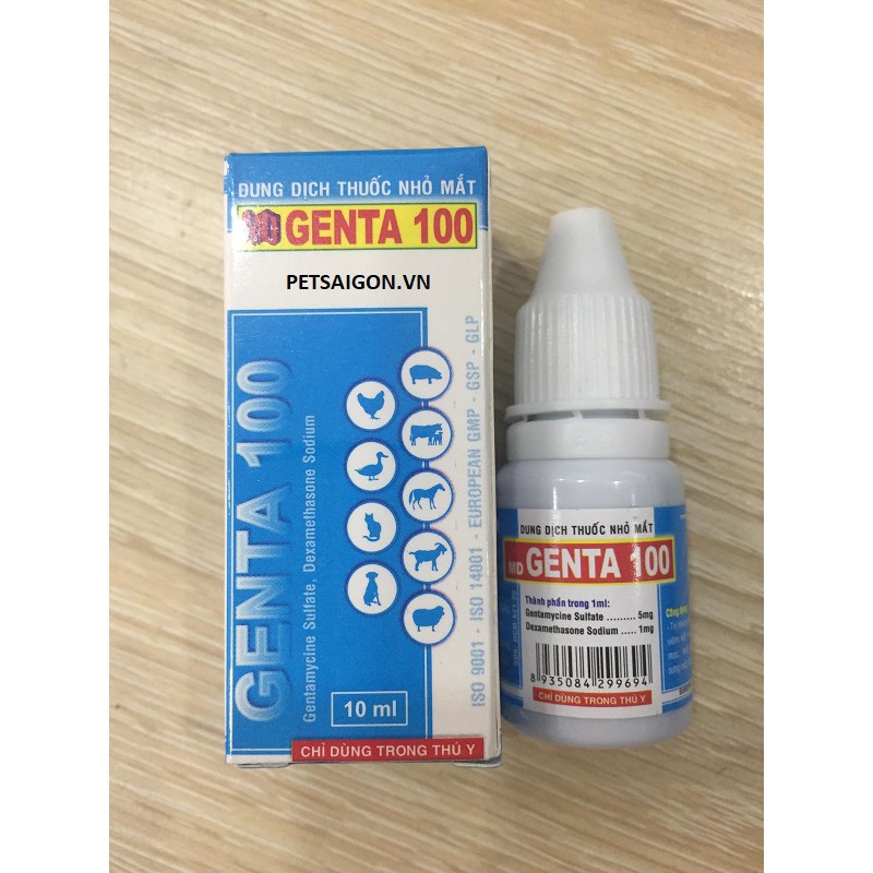 [ĐT] Nhỏ mắt chuyên gà đá GENTA 100