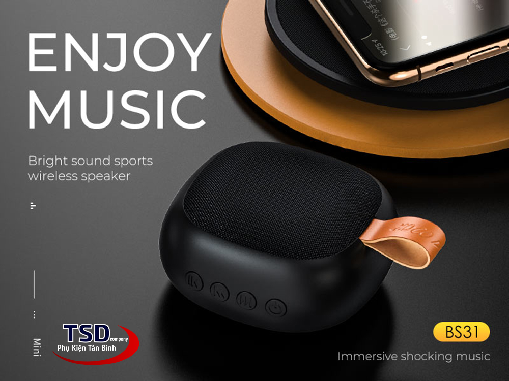 Genuine Mini Bluetooth Speaker Hoco BS31