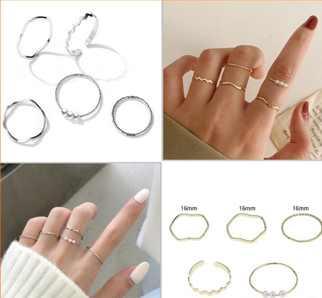 Các mẫu nhẫn 3k độc đáo phong cách Hàn Quốc