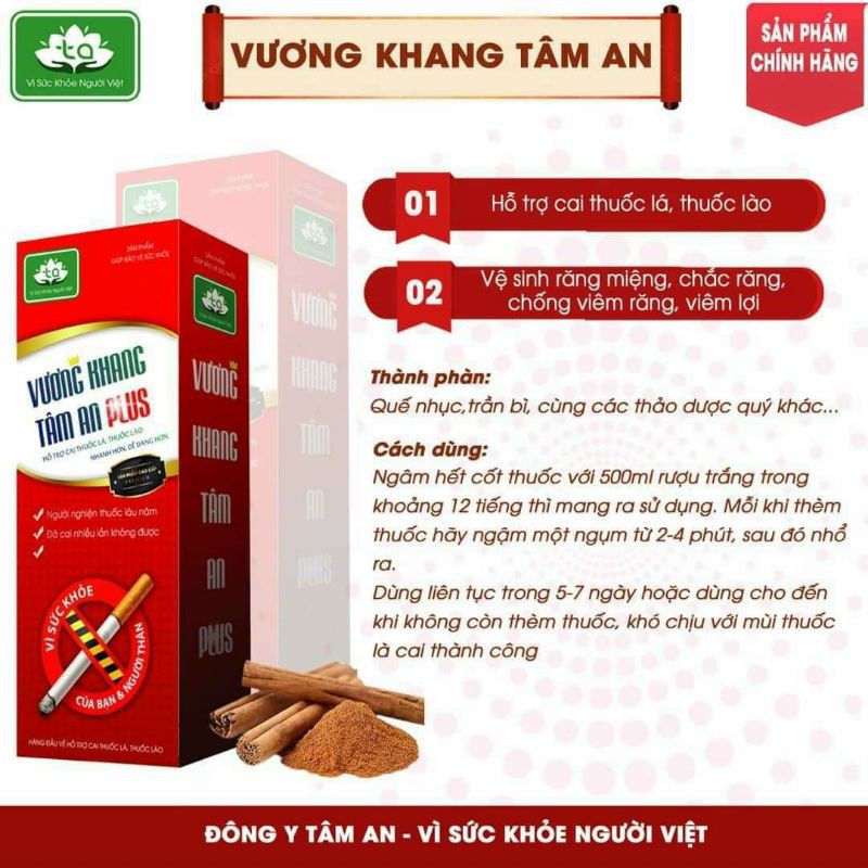 [Freeship] Cai thuoc lá Tâm An - cai thuoc  lá, thuoc lào