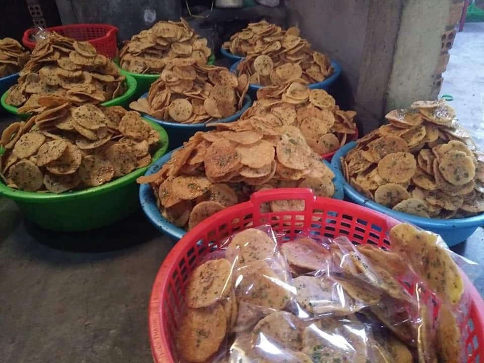 Combo 10 bịch cơm cháy chiên mắm ớt mở hành siêu giòn ngon