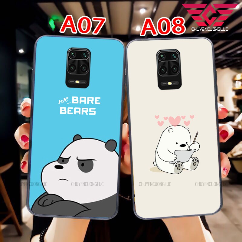 ỐP LƯNG XIAOMI REDMI NOTE 9S/ NOTE 9 PRO/ NOTE 9 PRO MAX IN HÌNH GẤU SIÊU DỄ THƯƠNG