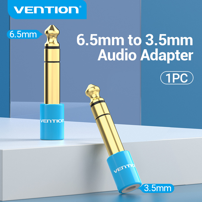 Vention Audio Converter 6.5mm Male to 3.5mm Female Jack Plug Audio Headset