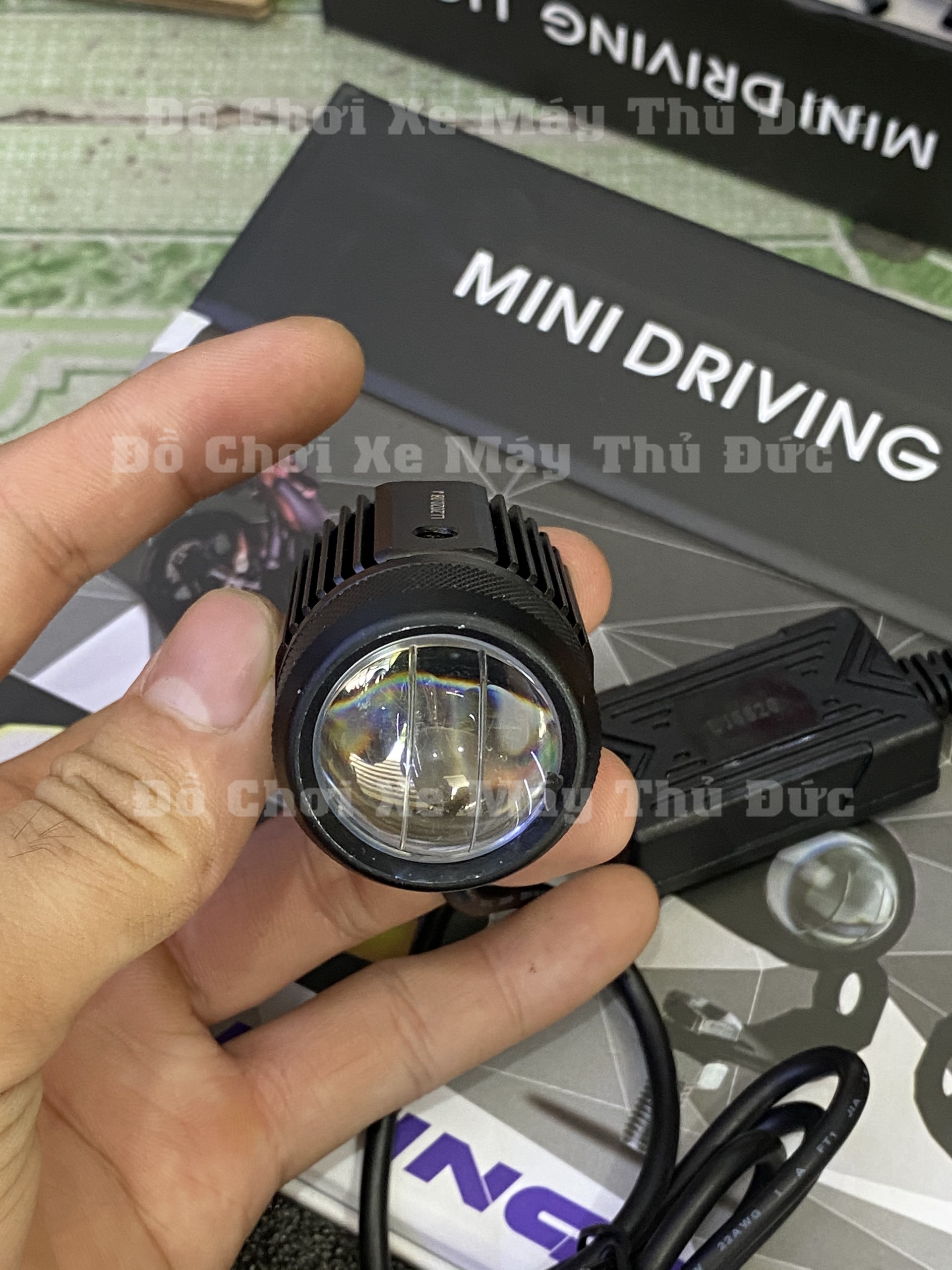 [HCM]Đèn Trợ Sáng Mini - Tặng Công Tắc