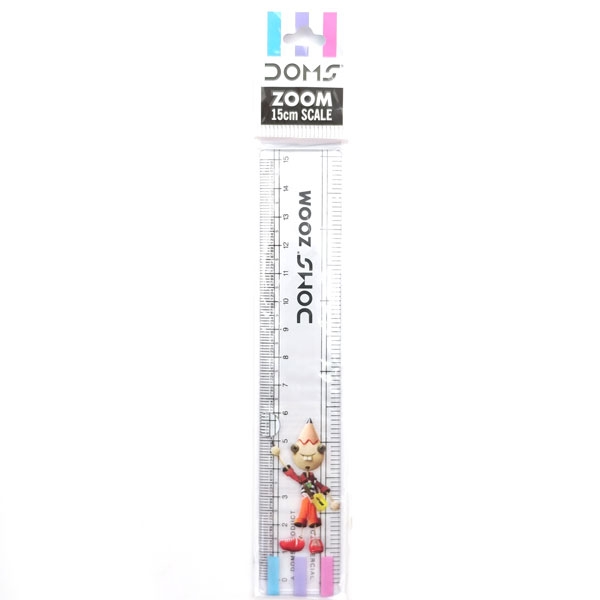 Thước DOMS Zoom 15cm 3432