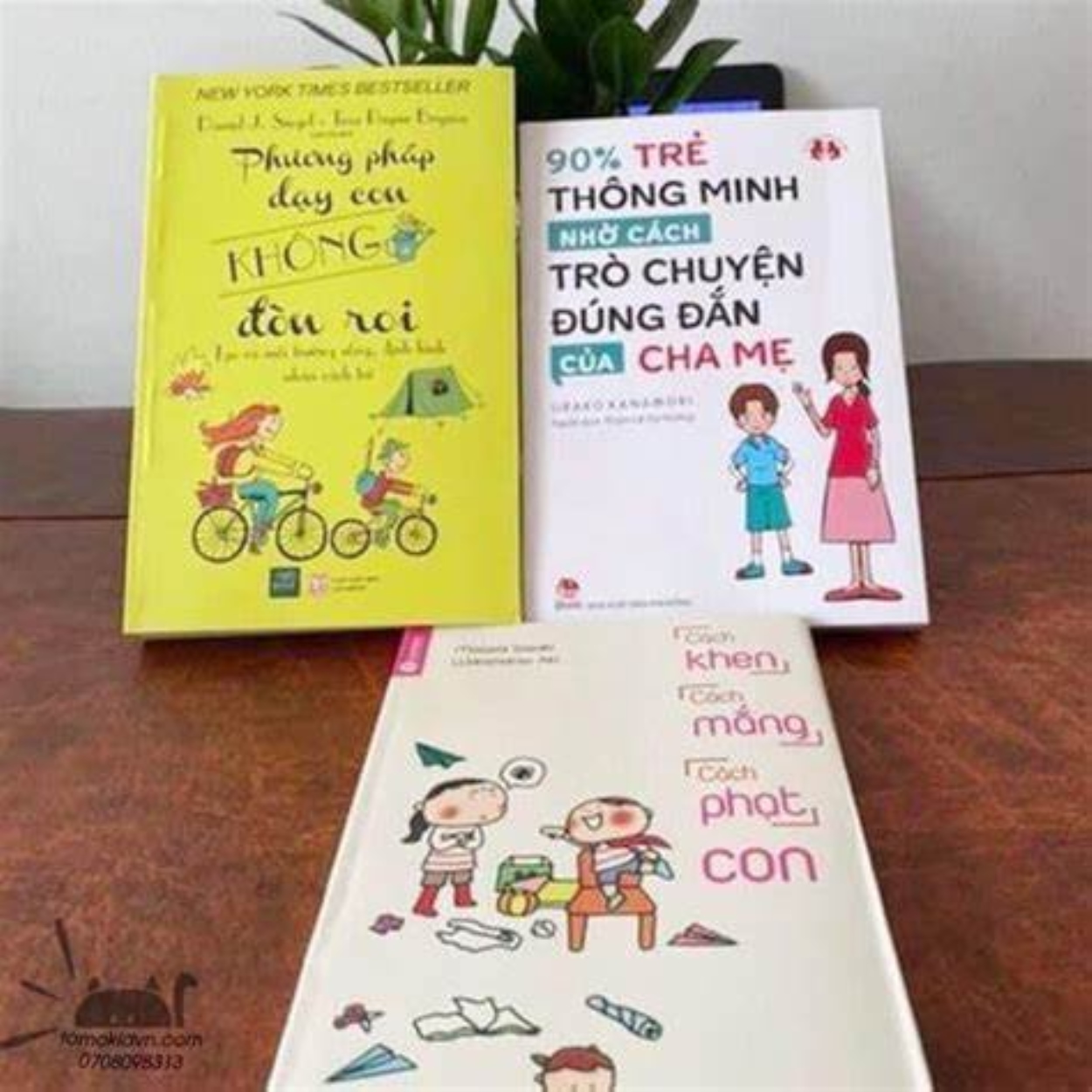 Sách - combo 3 cuốn 90% + cách khen cách mắng + không đòn roi