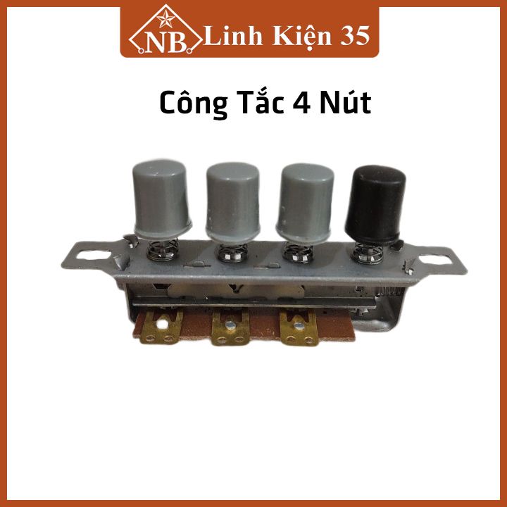 Công tắc số quạt 4 nút, 5 nút loại tròn, phím bấm quạt điện điều chỉnh tốc độ gió cho quạt cây, quạt bàn