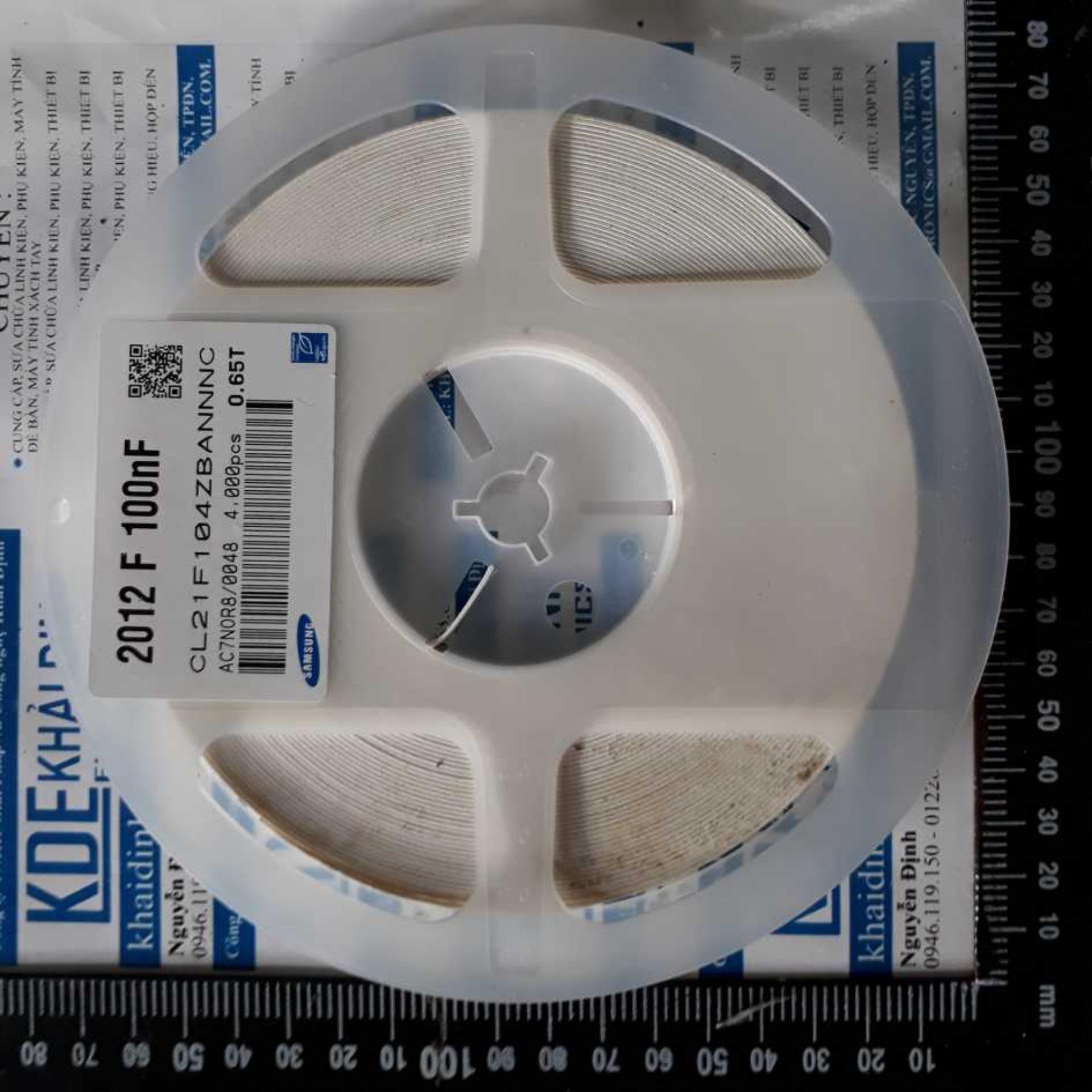 100 con Tụ gốm dán tụ smd 0805 104 0.1uf kde1302