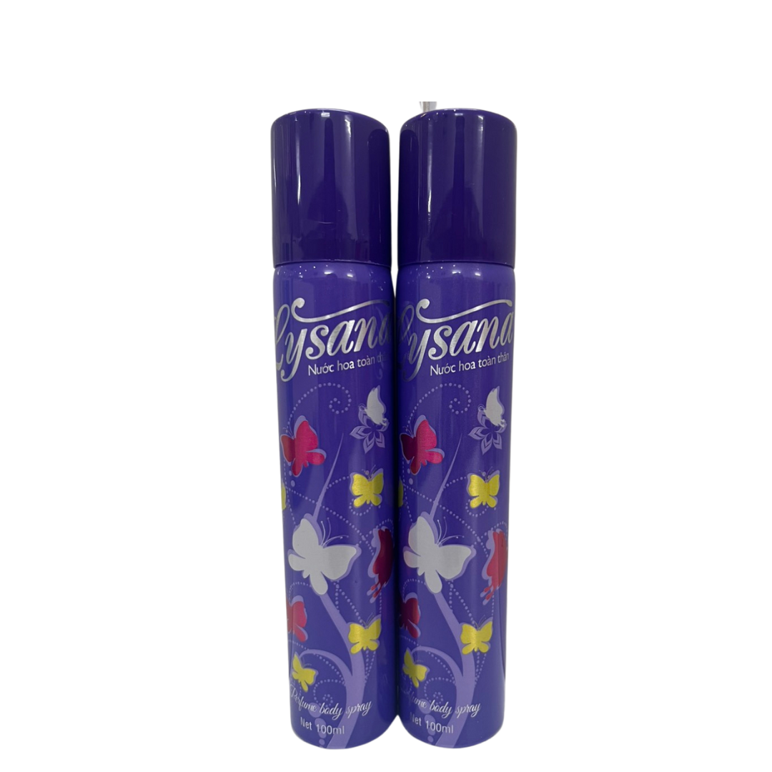 Nước hoa toàn thân Lysana 100ml dạng xịt