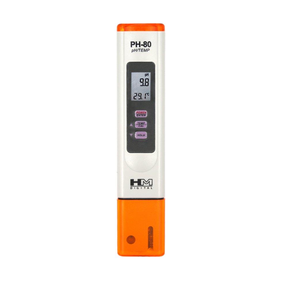 Máy đo PH nước PH 80 đo pH bể cá, ao nuôi thuỷ sản kèm dung dịch chuẩn PH