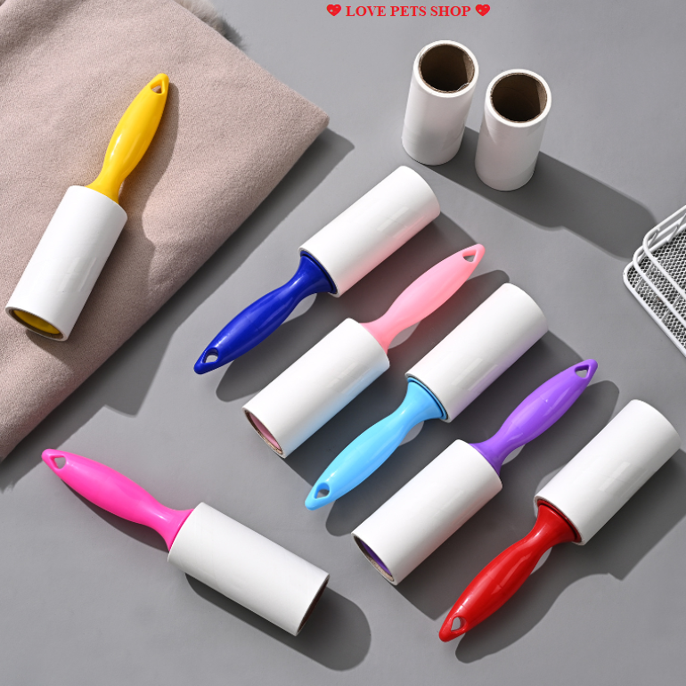 Dog cat shedding hair roller, dirt with replacement core